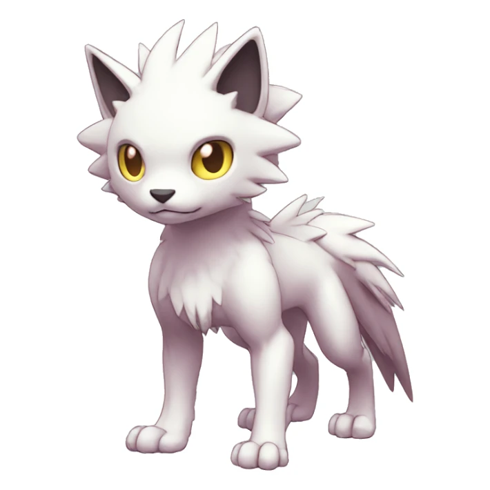 cute cool edgy shiny Digimon-Fakemon-animal full body sticker