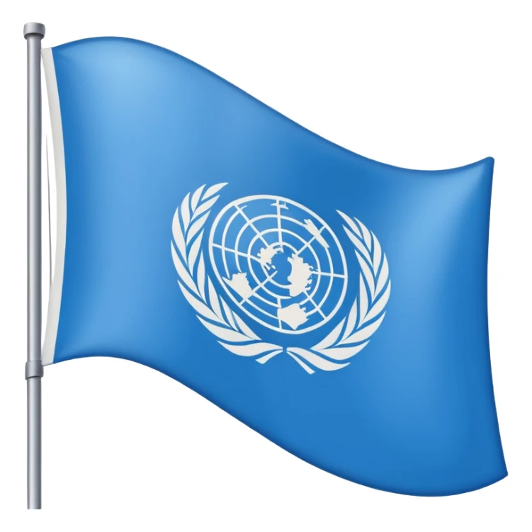 une emoticone avec un drapeau à la couleur de l'entreprise SAP sticker