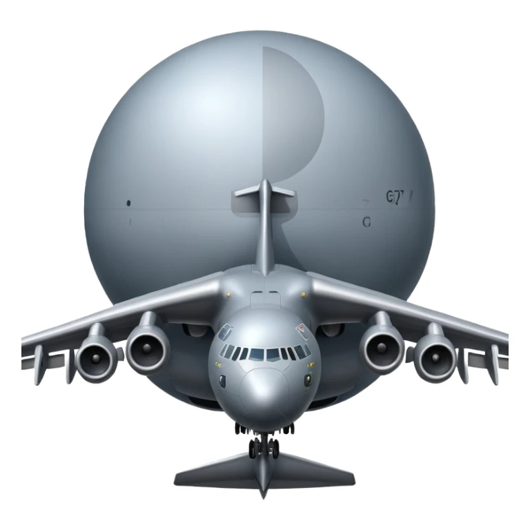 Make a emoji of a c17 globemaster sticker