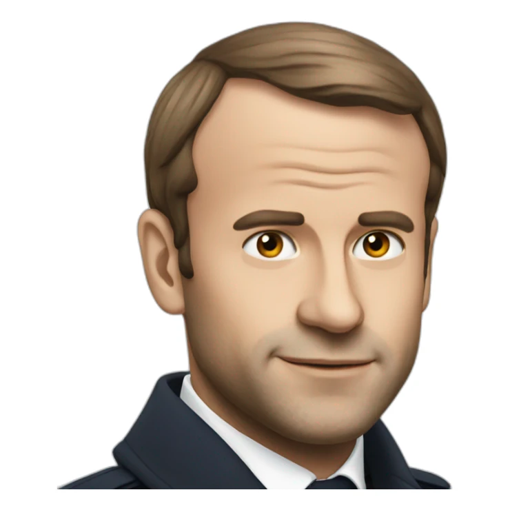 macron sticker