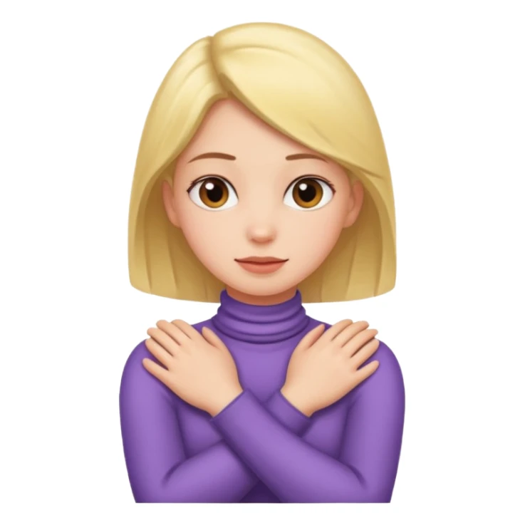 arms  around neck  girl sticker