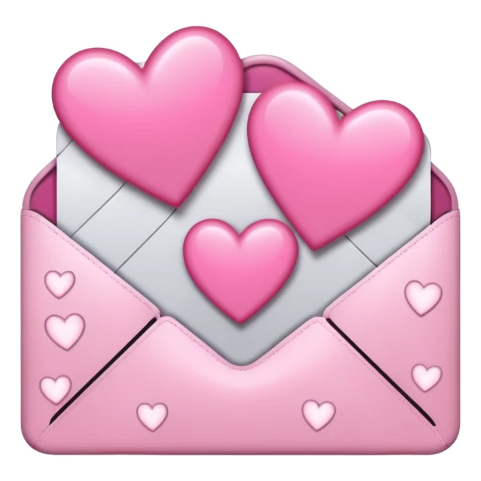 mix light pink dark pink and white girly voicemail sticker