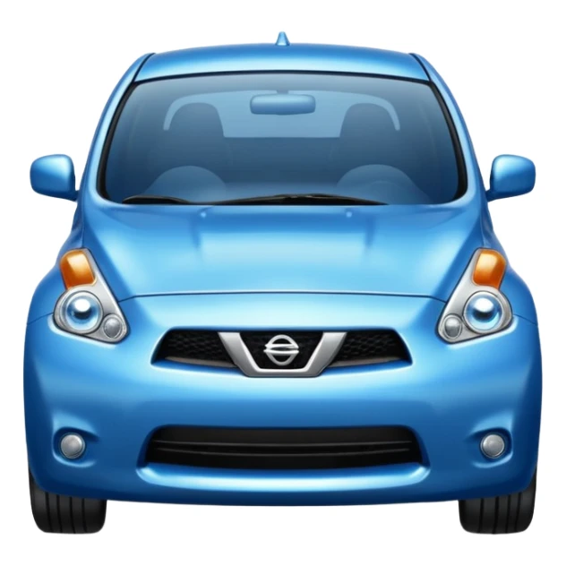 Nissan blue sticker