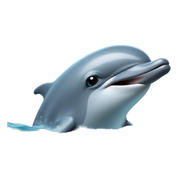 dolphin doing the "I just want to be part of your symphony" meme sticker