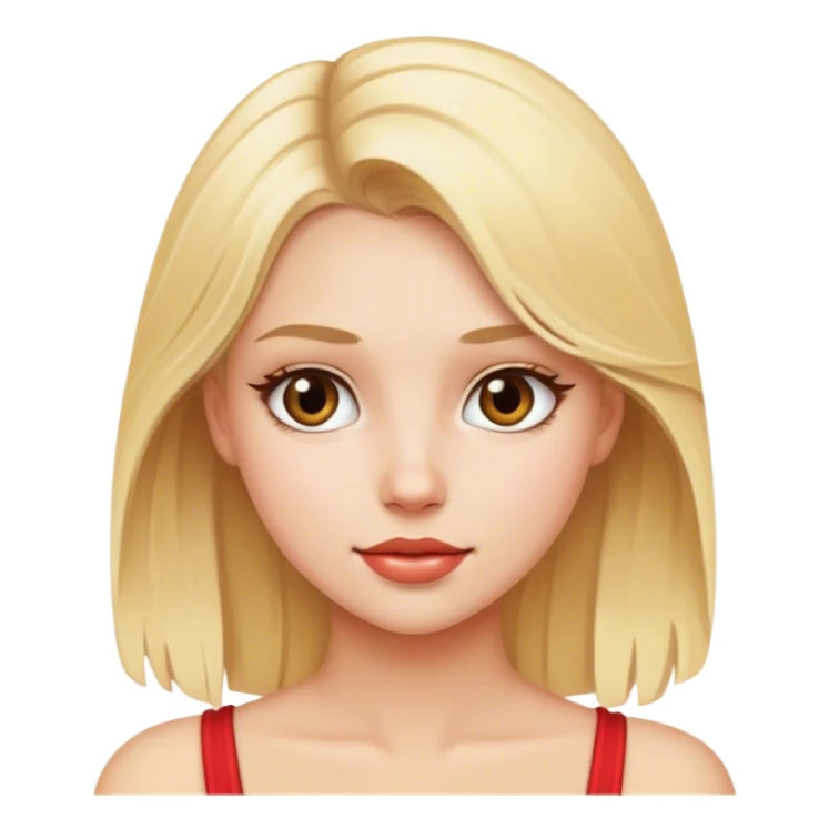 Chica rubia muy linda  sticker