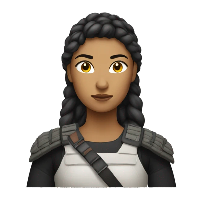 Woman fighter sticker