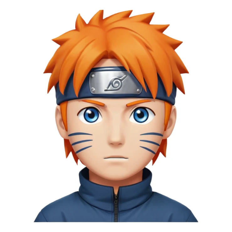 Naruto character sticker
