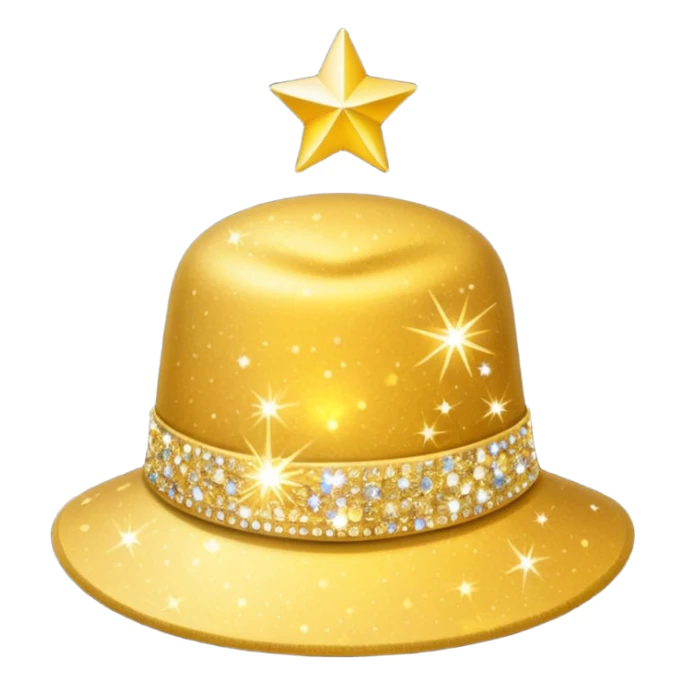 paisa hat with sparkles emoji sticker