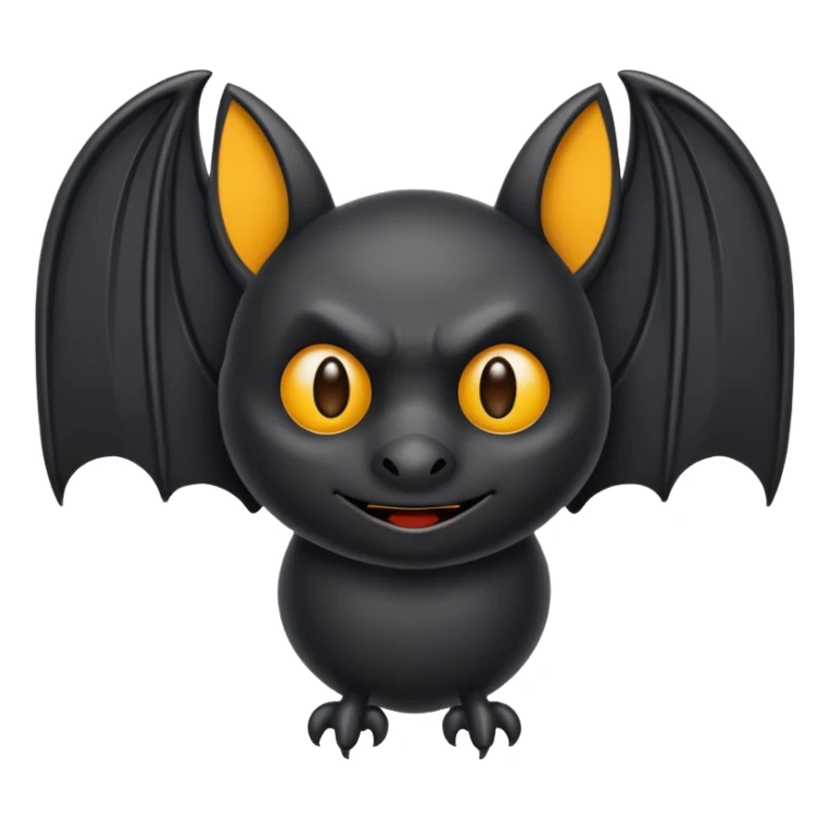 Make a emoji of bat batman edition  sticker