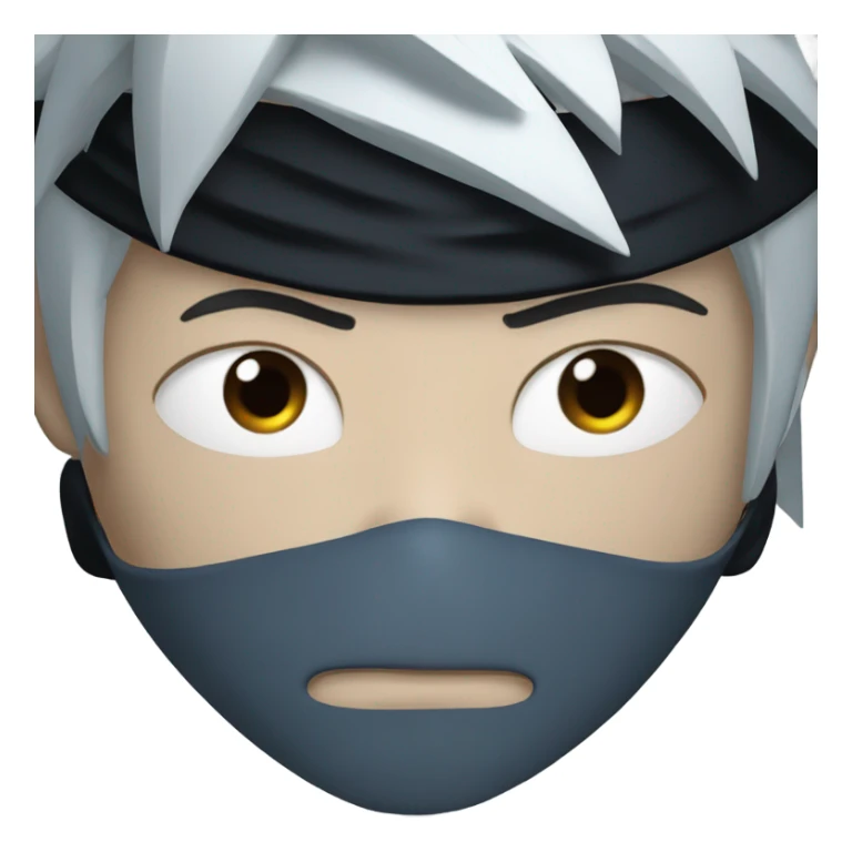 Kakashi Black Hair sharingan sticker