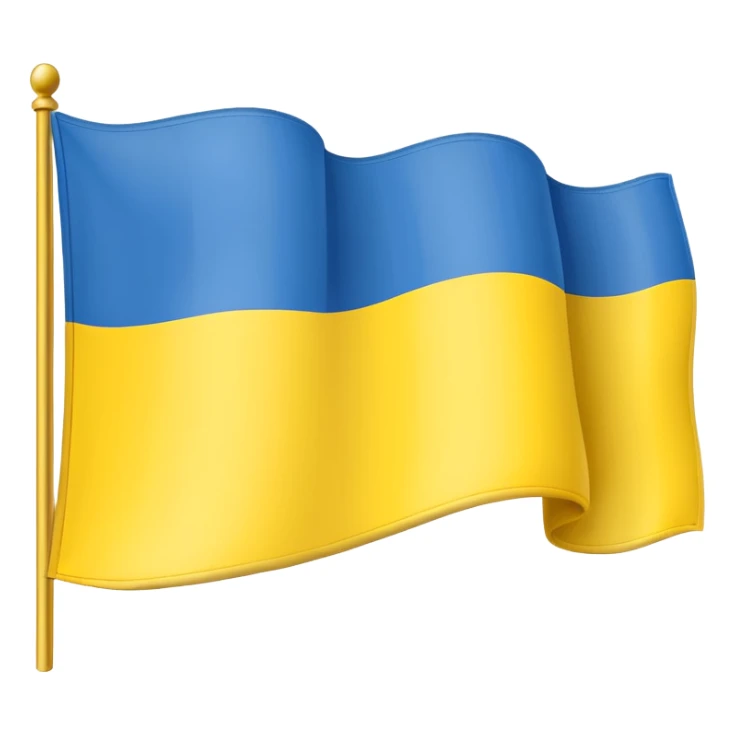 Uma bandeira de país tipo da Ucrânia mais em vez do azul coloca preto sticker