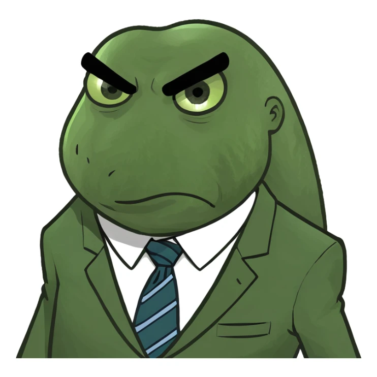 angry business secretary sticker