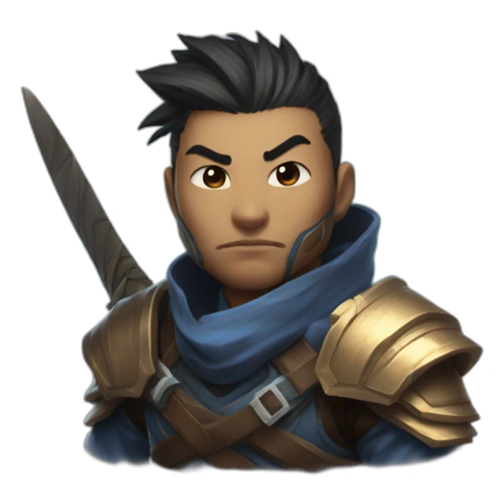 yasuo from league of legends sticker