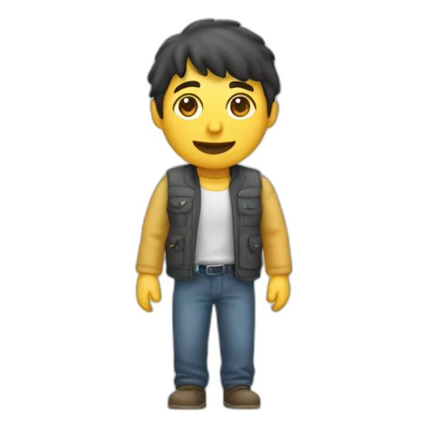 Une personne qui travaille en rayon sticker