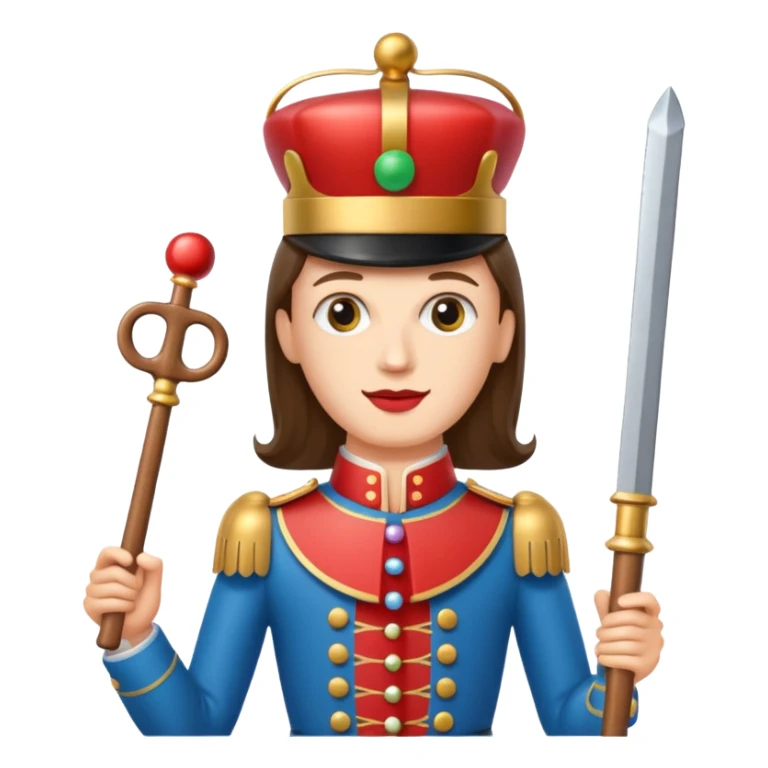 lav en nøddeknækker barie emoji sticker