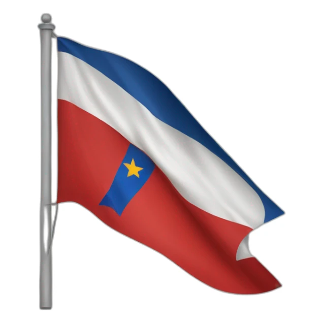 Bandera del frente amplio sticker