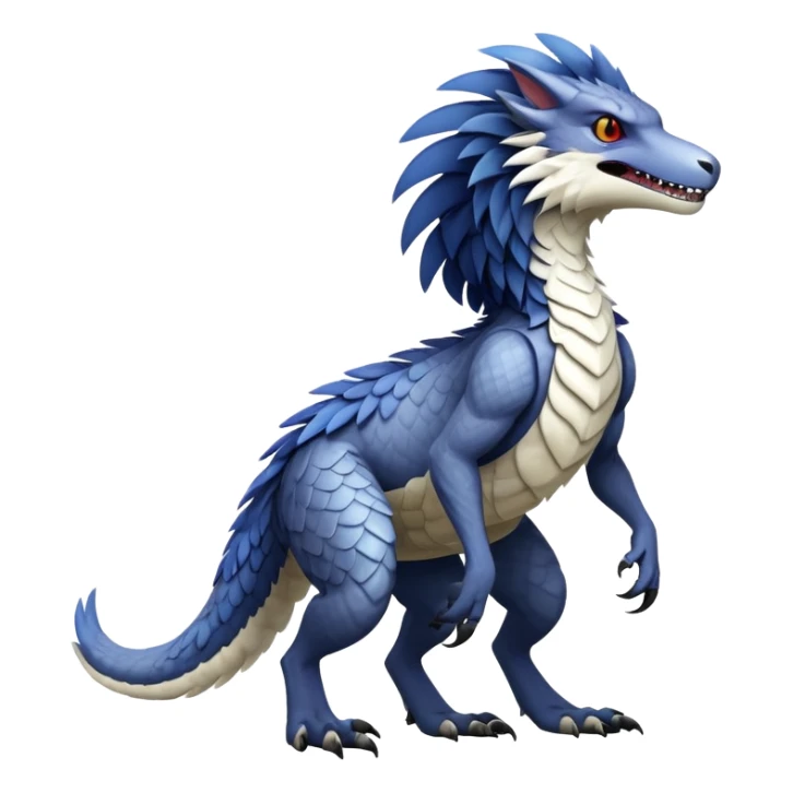 Sergal-raptor-vernid full body sticker