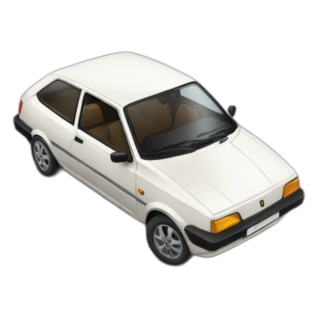 Old White Seat ibiza sticker