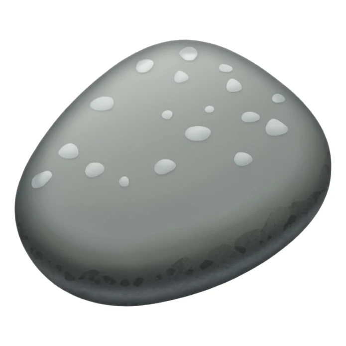 A smooth river stone polished by flowing water.


































































 sticker