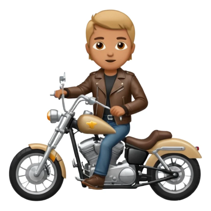 easy rider breaker morant on chopper motorcycle sticker