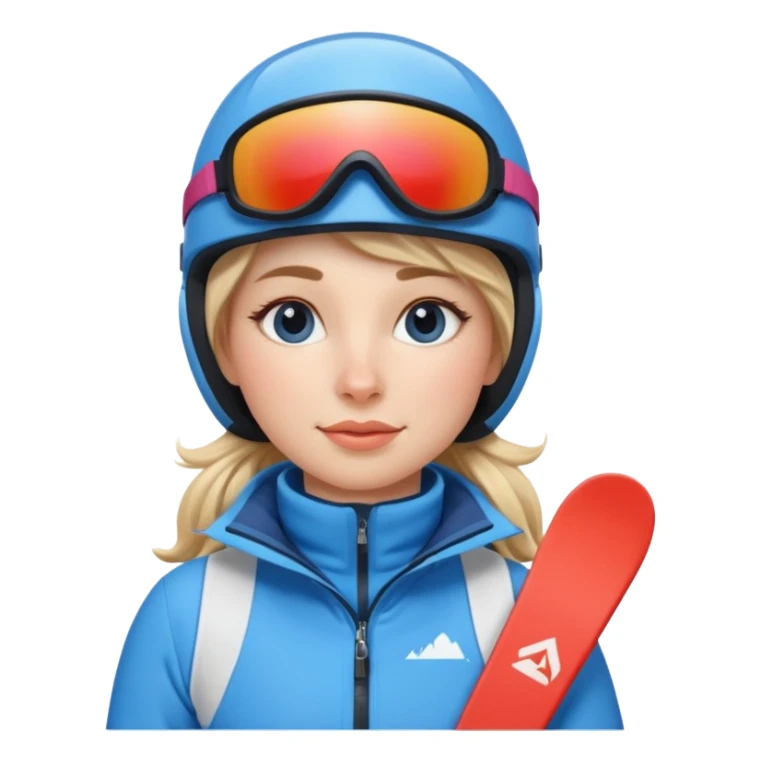 Woman Skiing, Matterhorn sticker