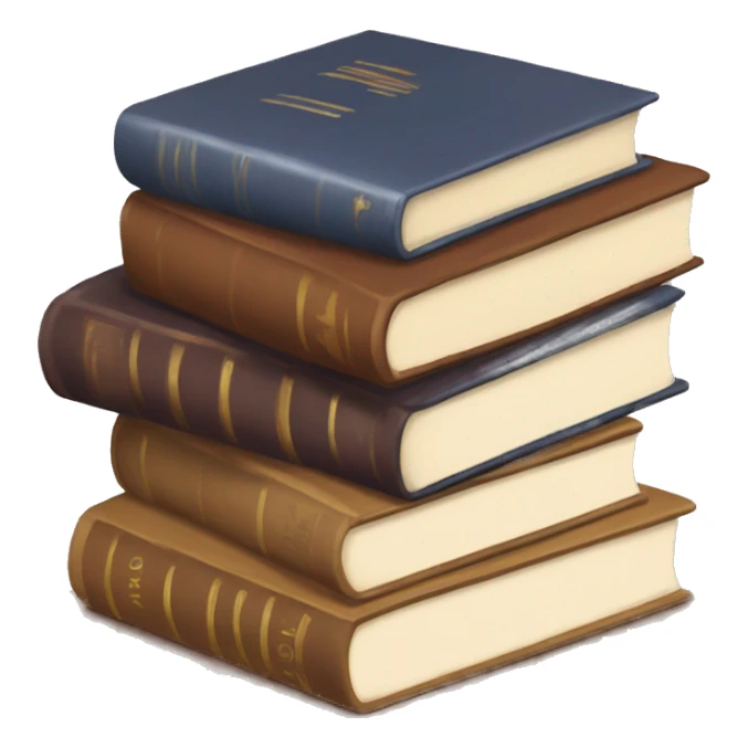 books on top of each other  sticker