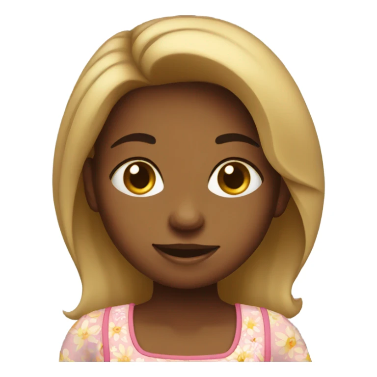 Girl in sundress  sticker