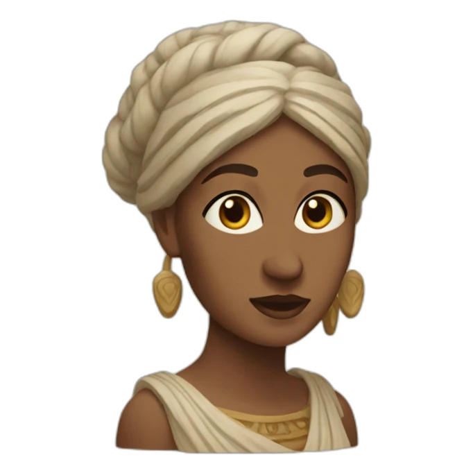 ancient greek woman sticker