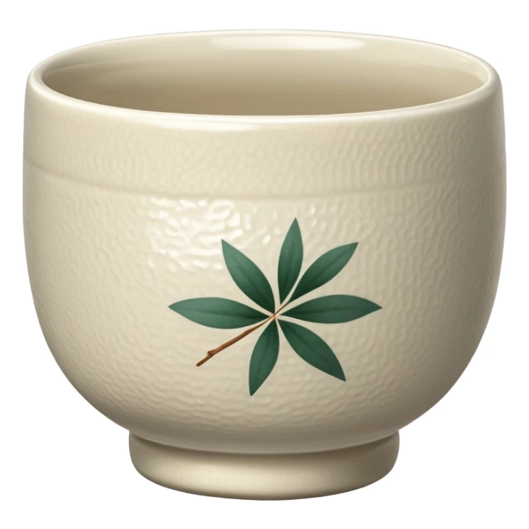 traditional chawan Japanese tea bowl sticker