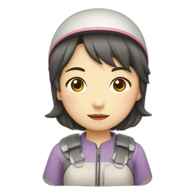 hours-rider—japanese-girl sticker