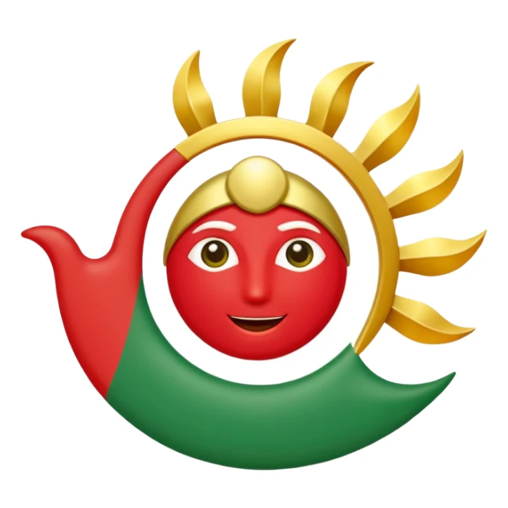 Kürdistan bayrağı sticker