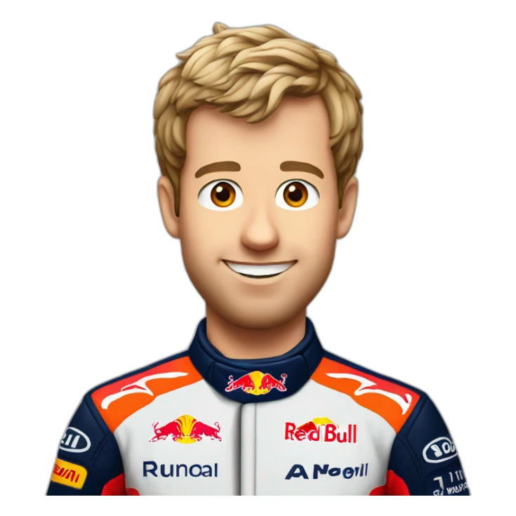 Sebastian vettel red bull f1 sticker