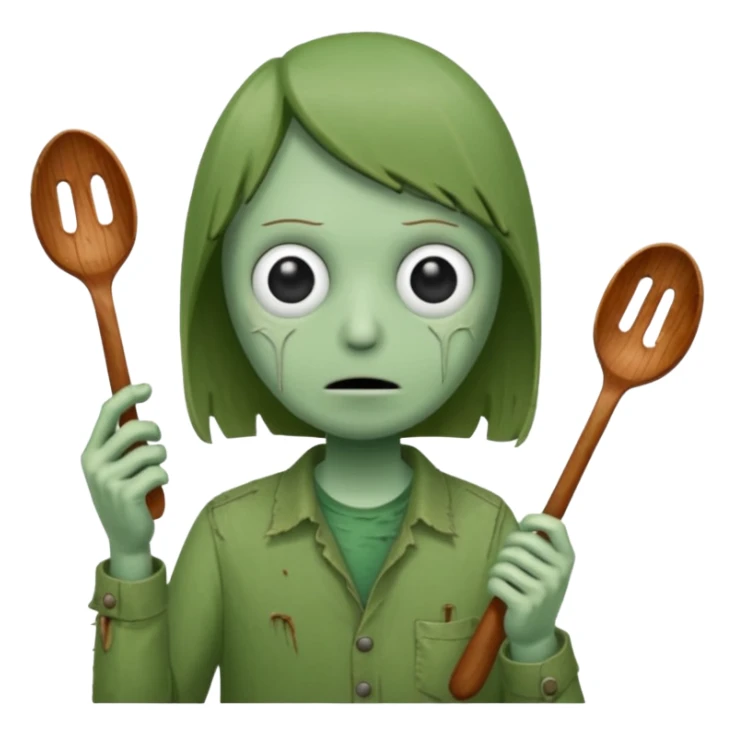 the meme from 2004 salad fingers i like rusty spoons sticker