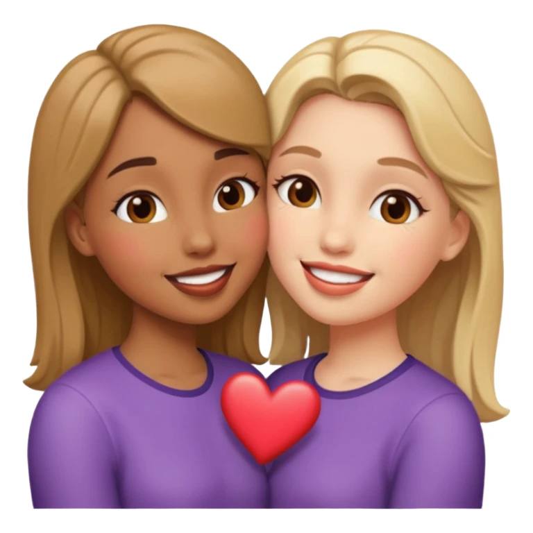 2 girls in bras kissing sticker