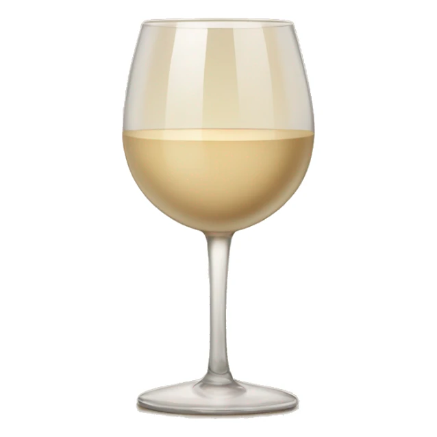 Beige asthetic wine Glas with a bow on the stem sticker
