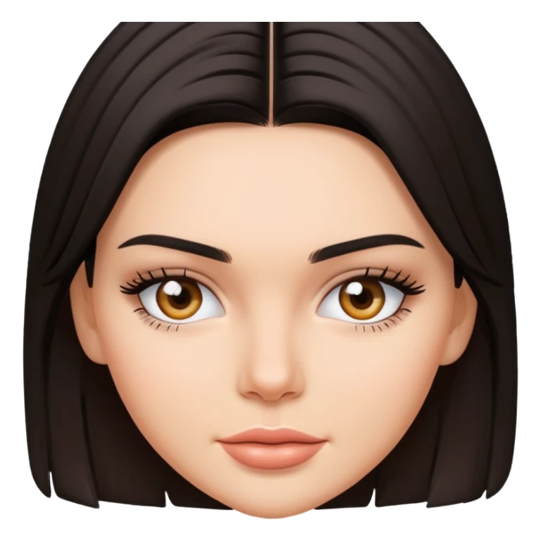 Kendall Jenner emoji style sticker