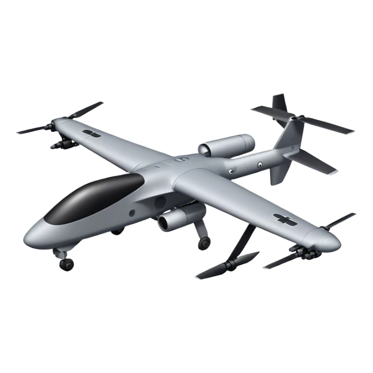 UAV Military aircraft sticker