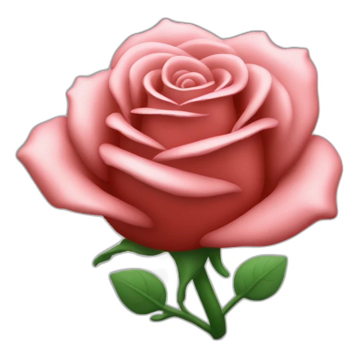 Strength toughness glass rose ￼ sticker
