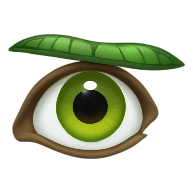 Pelo castaño ojos verdes y tapa bocas con un bamdana sticker