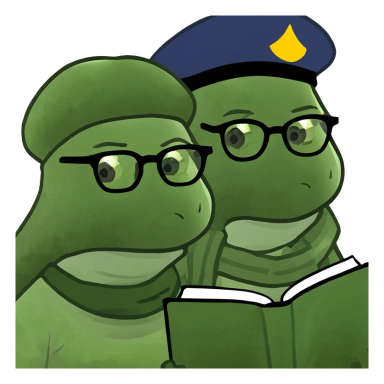 2 frauen beißen mit den zähnen in ein buch sticker