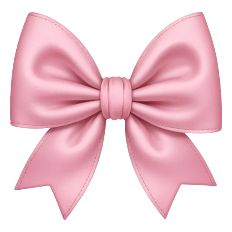 artsy bow delicate pastel pink colour sticker