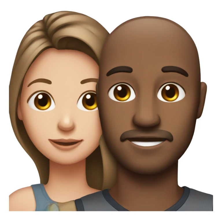 husband, wife and baby sticker