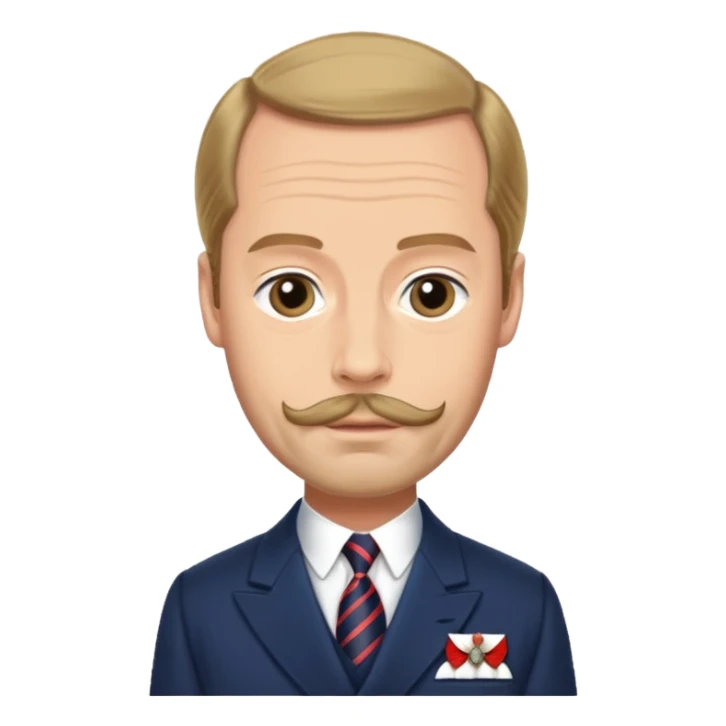 Prince George Duke Of Kent 4th Son of King George V sticker