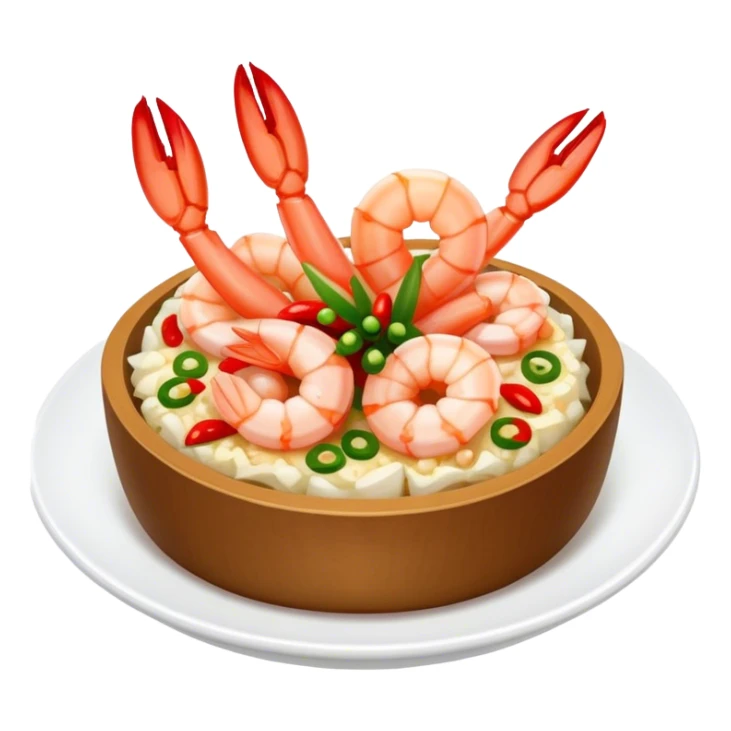 Pintxo de crevettes à l’ail et au piment sticker