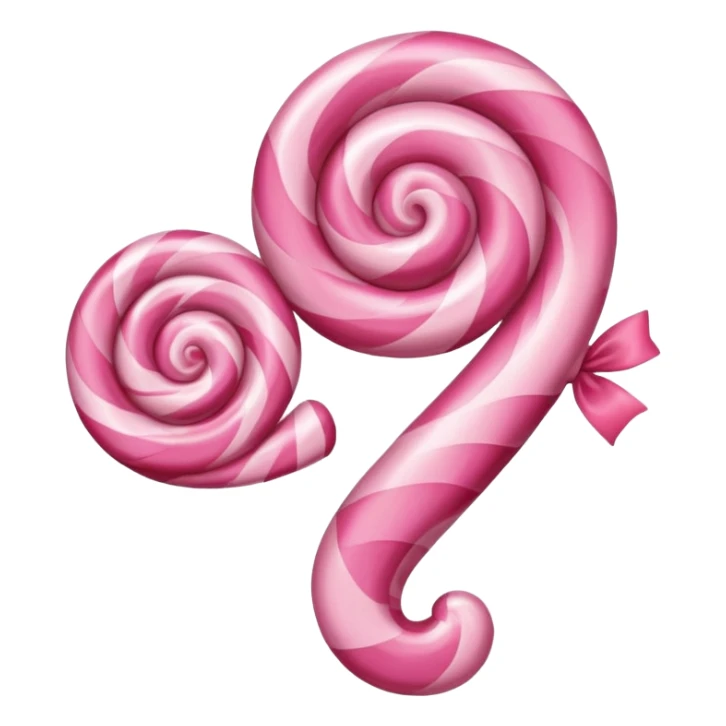 candy plimbob in pink and brown colors sticker