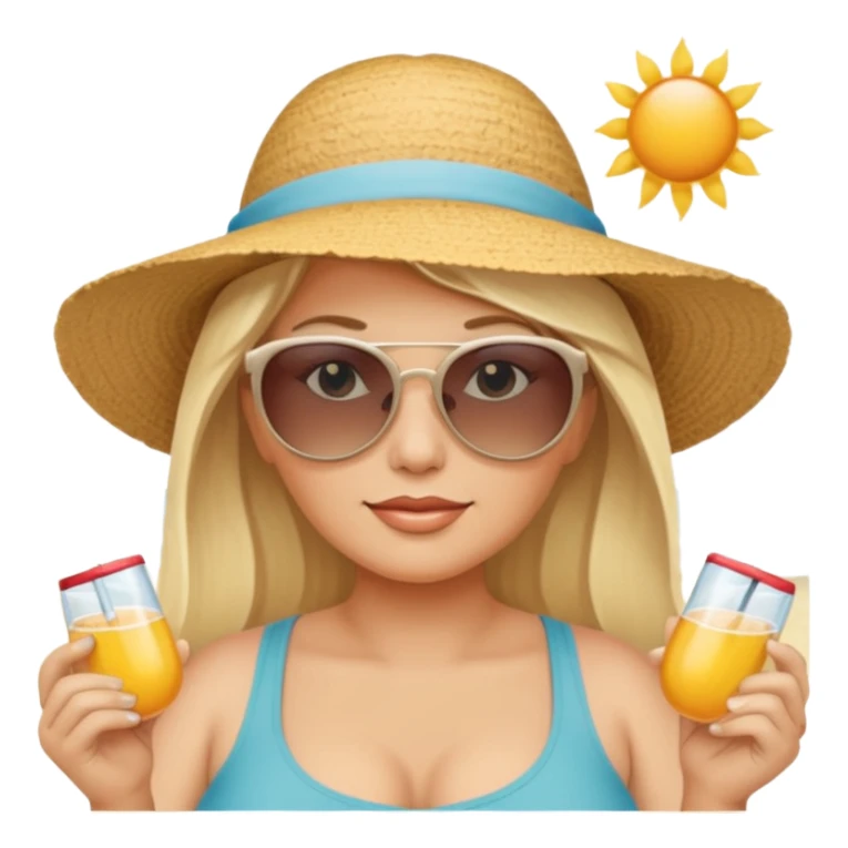 300 lb white blonde mom on beach  sticker