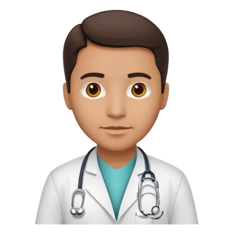 hispanic medical doctor sticker