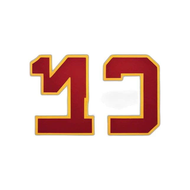 kansas city chiefs jersey number eightseven on the back sticker