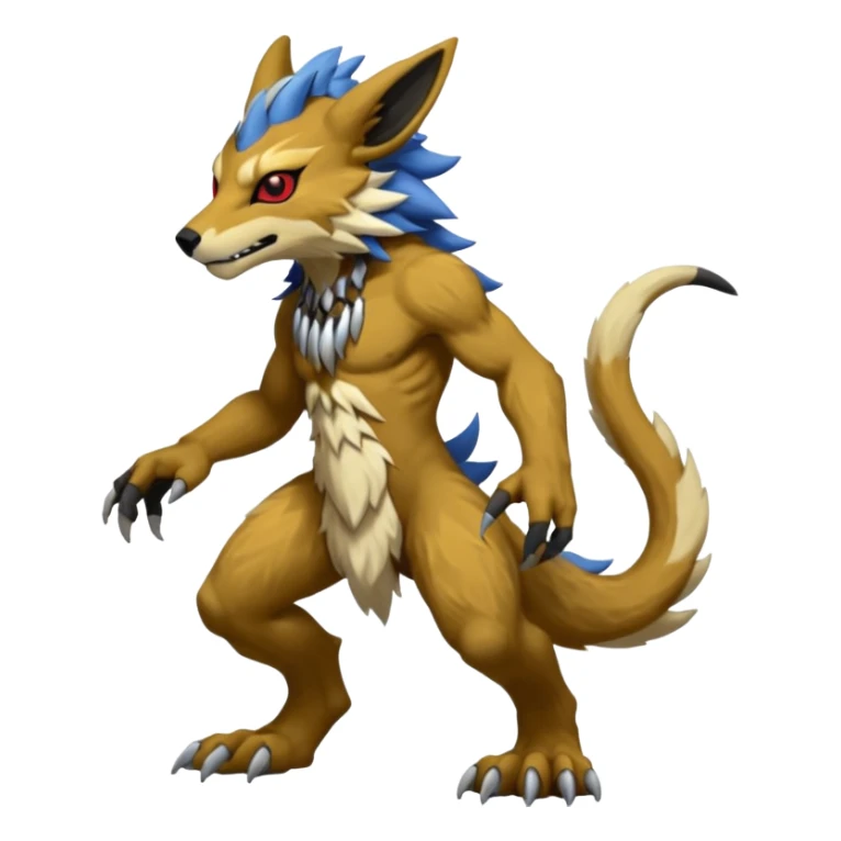 Anthro Vernid-WickerBeast-Protogen-Primagen-Fakémon Full Body sticker