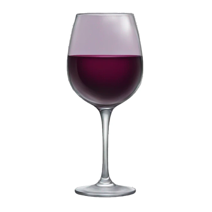Painting a wine glass sticker